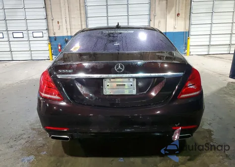 2015 Mercedes-Benz S 550 z USA, uszkodzony, nr VIN WDDUG8CB2FA099888